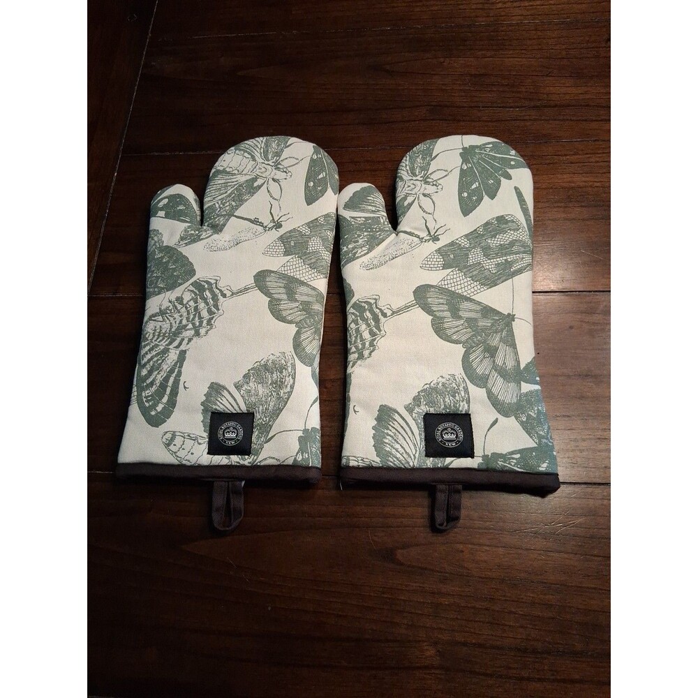 OVEN MITT KEW Royal Botanic Garden UK England Lot Of 2 London 14" NWOT